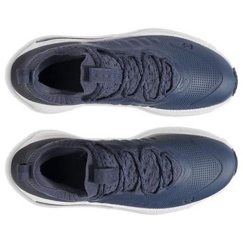 Under Armour UA Phantom Fore Golf Shoes - Downpour Gray/Downpour Gray/Midnight Navy - main image
