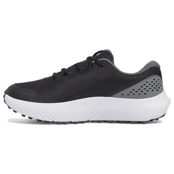 Under Armour UA Surge Golf Shoes - Black/Castlerock/Metallic Gun Metal - main image