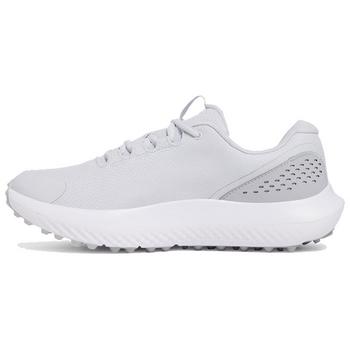 Under Armour UA Surge Golf Shoes - Halo Gray/Halo Gray/Metallic Silver - main image