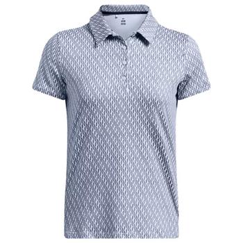 Gold Gear Direct - Under Armour Womens Playoff 3.0 Printed Polo - Nimbus Blue