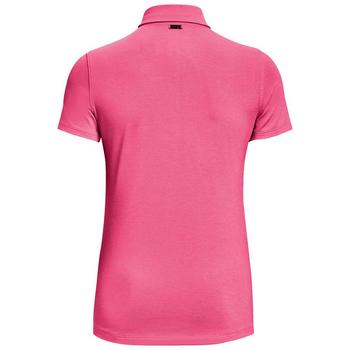 Under Armour Womens Zinger Short Sleeve Polo Shirt - Pink Punk - main image