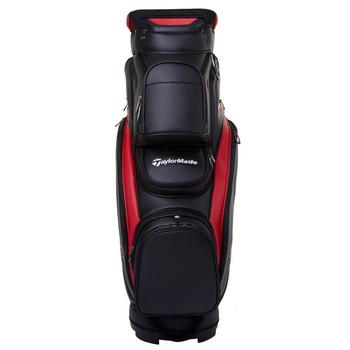 TaylorMade Deluxe Golf Cart Bag - Black/Red - main image