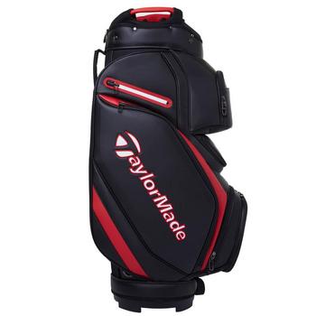 TaylorMade Deluxe Golf Cart Bag - Black/Red - main image