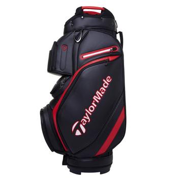 TaylorMade Deluxe Golf Cart Bag - Black/Red - main image