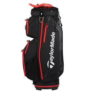 TaylorMade Pro Golf Cart Bag Black/Red - main image