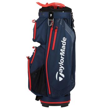 TaylorMade Pro Golf Cart Bag - Navy/Red  - main image