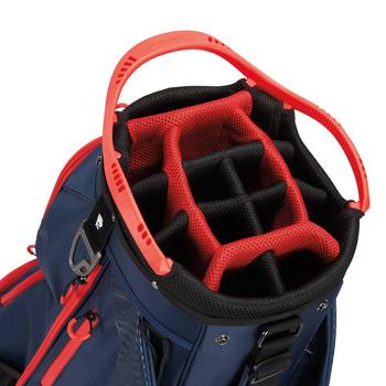 TaylorMade Pro Golf Cart Bag - Navy/Red  - main image