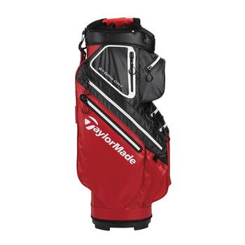 TaylorMade Storm Dry Waterproof Golf Cart Bag - Red/Black - main image