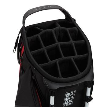 TaylorMade FlexTech Crossover Golf Stand Bag - Red/Black/White - main image
