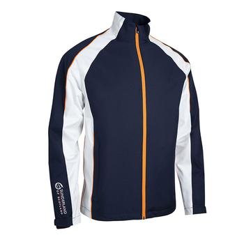 Sunderland Vancouver Pro Waterproof Golf Jacket - Navy/White/Lava - main image