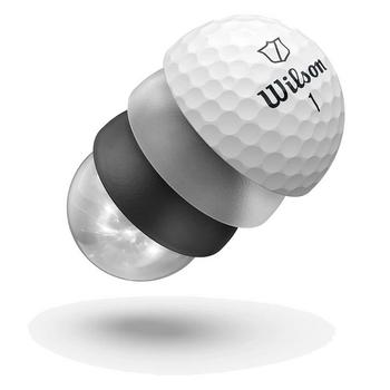 Wilson Staff Model Golf Balls - White - main image