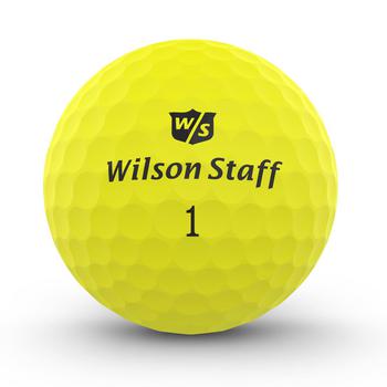 Wilson DX2 Optix Matte Golf Balls - Yellow - main image