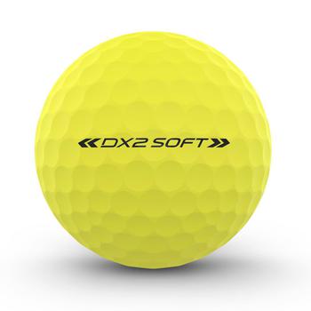 Wilson DX2 Optix Matte Golf Balls - Yellow - main image
