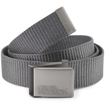 Oscar Jacobson Webbing Golf Belt - Grey