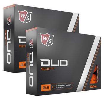 Wilson Staff Duo Soft Golf Balls - 2 Dozen - Orange - main image