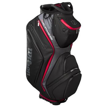 Wilson Alpine Dry Waterproof Golf Cart Bag - Black/Grey/Red - main image