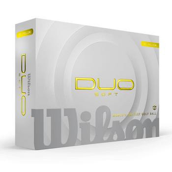 Wilson Duo Soft Golf Balls - Yellow