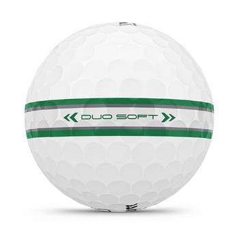 Wilson Duo Soft TRK360 Golf Balls - White/Green - main image