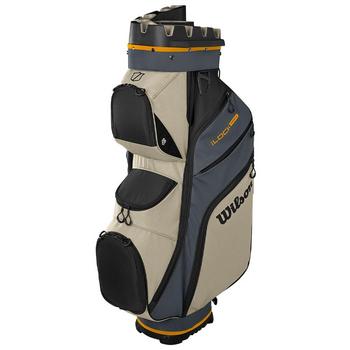 Wilson I-Lock DRY Organiser Waterproof Golf Cart Bag - Grey/Khaki/Orange - main image