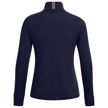 Under Armour Womens Playoff 1/4 Zip Golf Sweater - Midnight Navy - main image