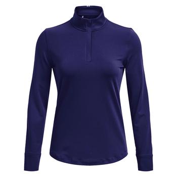 Under Armour Womens Playoff 1/4 Zip Golf Sweater - Sonar Blue - main image