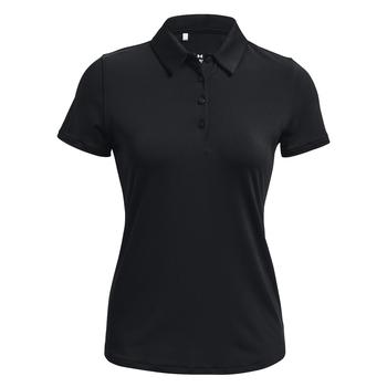 Under Armour Womens Playoff Short Sleeve Golf Polo - Black - main image