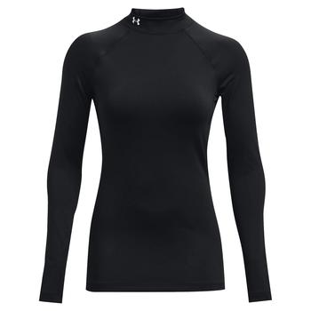 Under Armour Women's UA Authentics Mock Neck Baselayer - Black - main image