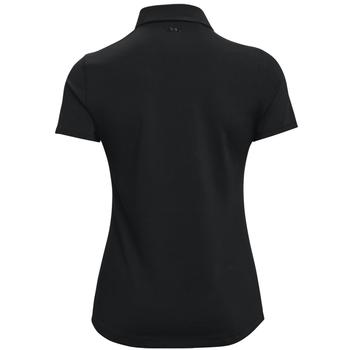 Under Armour Womens Zinger Short Sleeve Polo Shirt - Black/Silver - main image