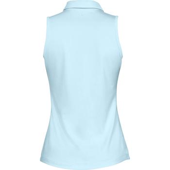 Under Armour Womens Zinger Sleeveless Polo - Blue 469 - main image