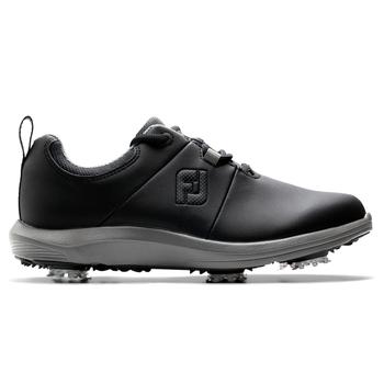 FootJoy Womens eComfort Spiked Golf Shoes - Black