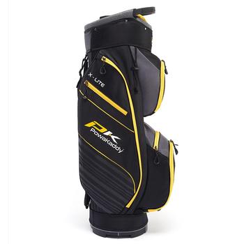 PowaKaddy X-Lite Golf Cart Bag - Black/Yellow - main image