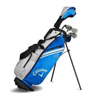 Callaway XJ Junior 7 Piece Golf Package Set 5 8 Years (Level 2) Blue / White