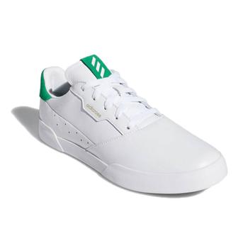 adidas Adicross Retro Golf Shoes - White/Green - main image