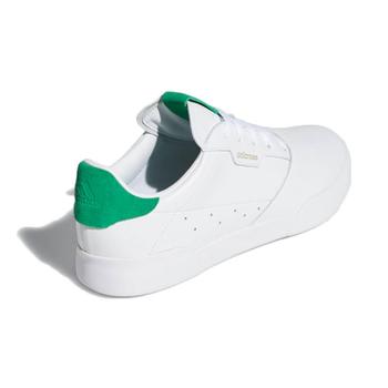 adidas Adicross Retro Golf Shoes - White/Green - main image