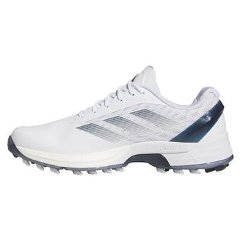 adidas AdiZero FG Golf Shoes - White/Navy - main image