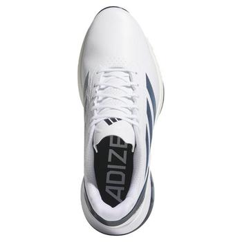 adidas AdiZero FG Golf Shoes - White/Navy - main image