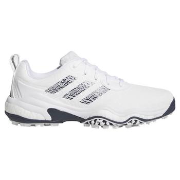 adidas Code Chaos 25 Golf Shoes - White/Navy/White - main image