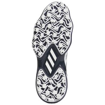 adidas Code Chaos 25 Golf Shoes - White/Navy/White - main image