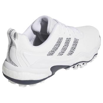 adidas Code Chaos 25 Golf Shoes - White/Navy/White - main image