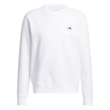 adidas Core Crew Mens Sweatshirt - White - main image