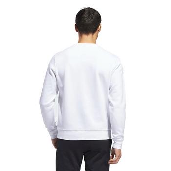 adidas Core Crew Mens Sweatshirt - White - main image
