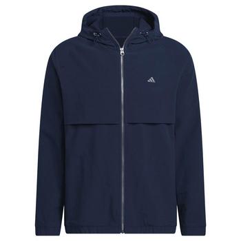 Gold Gear Direct - adidas Go To Full Zip Wind Jacket - Navy