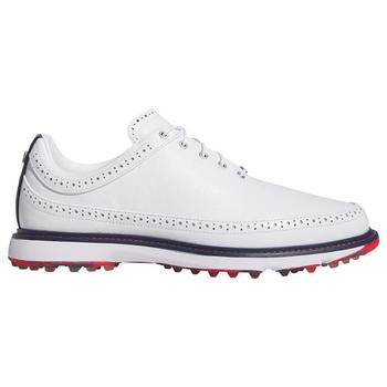 adidas Modern Classic MC80 Golf Shoes - White/Navy/Red - main image