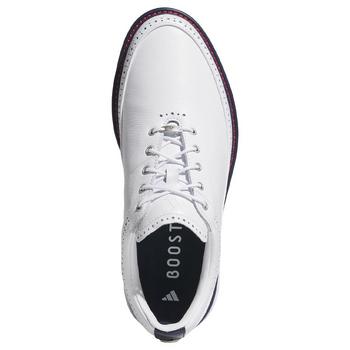 adidas Modern Classic MC80 Golf Shoes - White/Navy/Red - main image