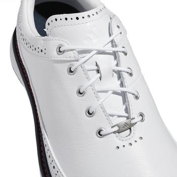 adidas Modern Classic MC80 Golf Shoes - White/Navy/Red - main image