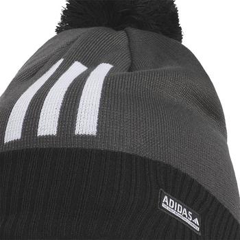 adidas Pom 3 Stripe Beanie - Black - main image