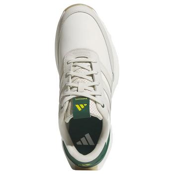adidas S2G SL 24 Leather Golf Shoes - White/Aluminium/Green - main image