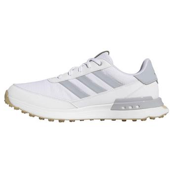 adidas S2G SL 24 Spikeless Golf Shoes - White/Silver/Gum - main image