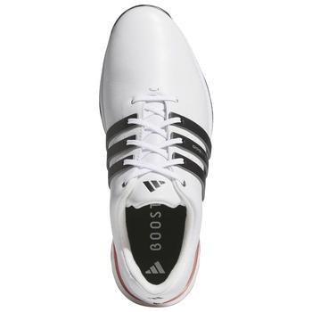 adidas TOUR360 24 Golf Shoes - White/Black/Red - main image