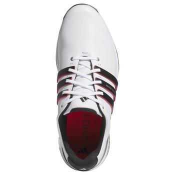adidas Tour360 25 Spikeless Shoes  - White/Black/Red - main image